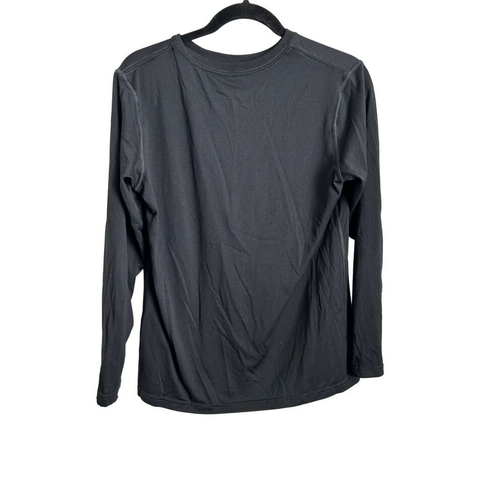 Nike Kids Size XL Black Long Sleeve Dri-fit Shirt - Picture 3 of 4